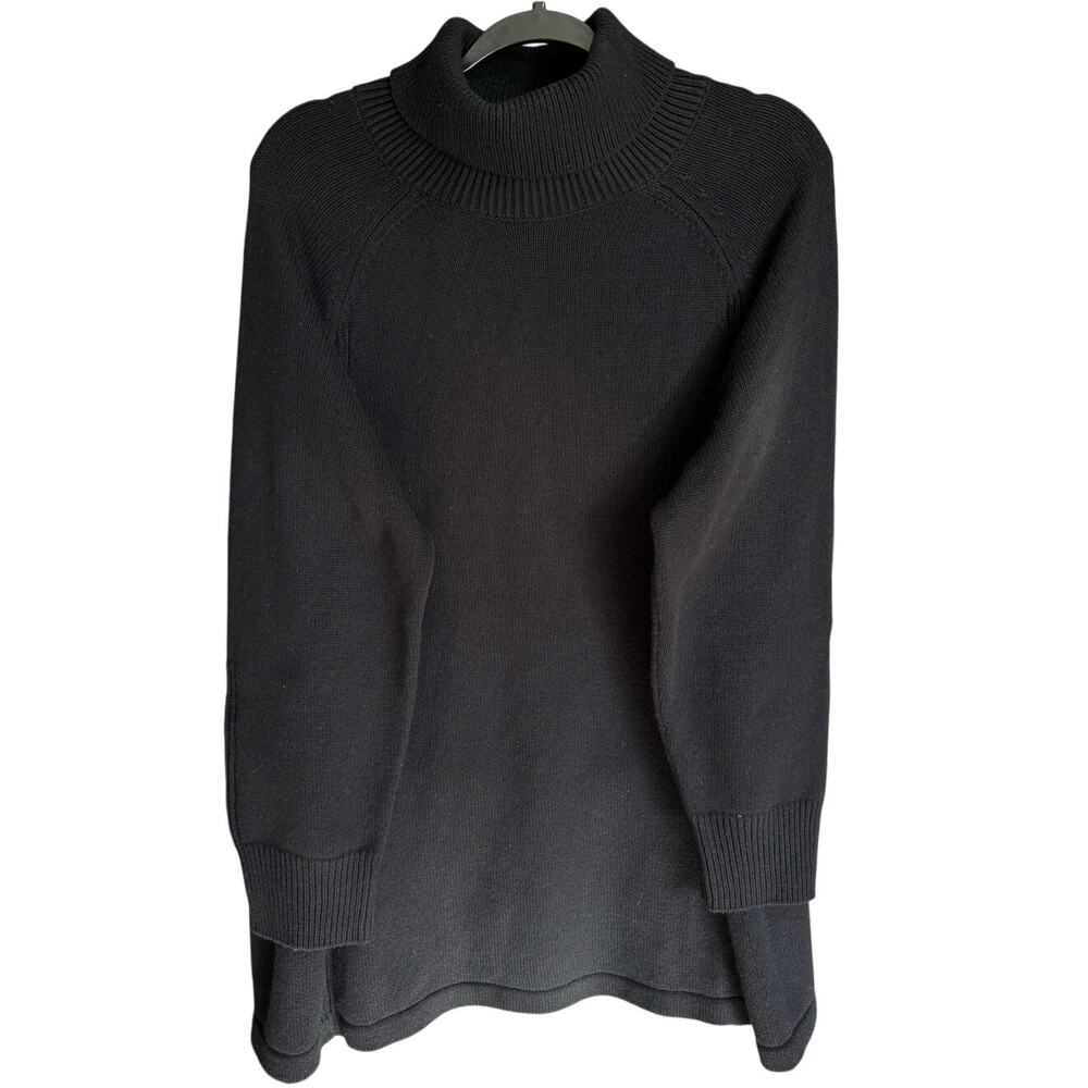 Ba&sh Medee Turtleneck Knitted Sweater Dress Black Size Small NWT - Picture 2 of 10
